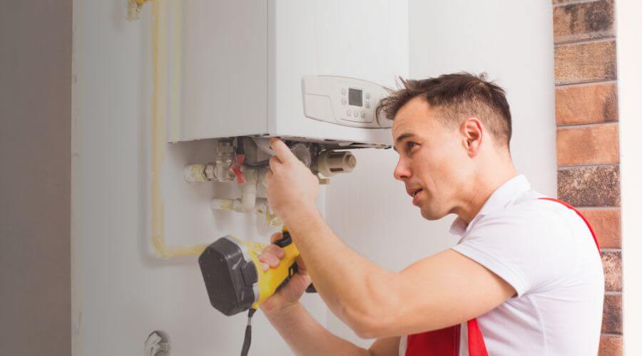 Professional water heater repair in Portia, AR